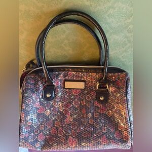 Betsey Johnson Multicolor Sequin Shoulder Bag